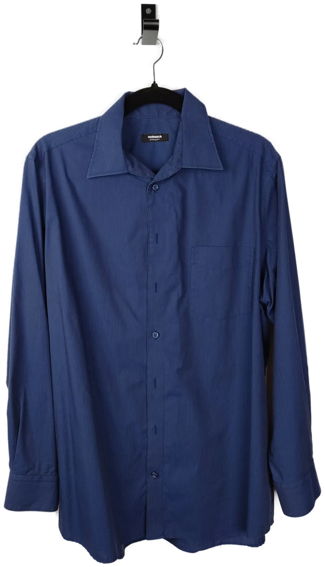 Herrenhemd Walbusch Gestreift Baumwolle Gr. 40 | Zeitloser Klassiker - Bild 4