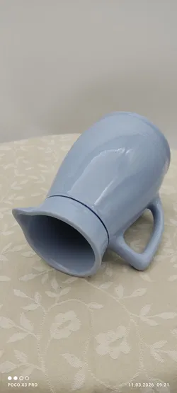 Lilien Porzellan Kanne | Einmaliges Unikat - Bild 5