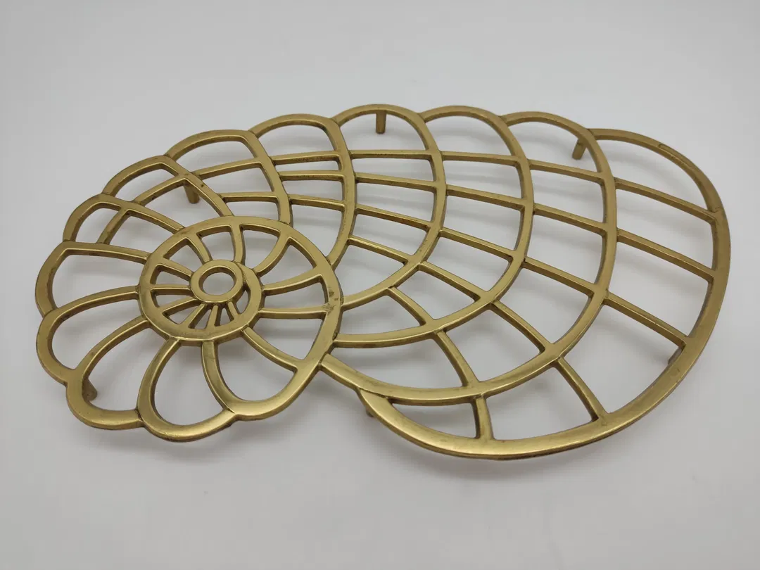 Untersetzer aus Messing / Österreich 1970er Jahre - Bild 4