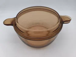 Visions Glaskeramik - Kasserolle, Topf mit Deckel, 3,5 Liter