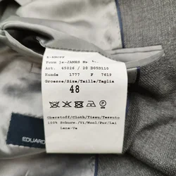 Sakko Eduard Dressler Grau, (ohne Shirt) Gr.48 | Business-Klassiker - Bild 4