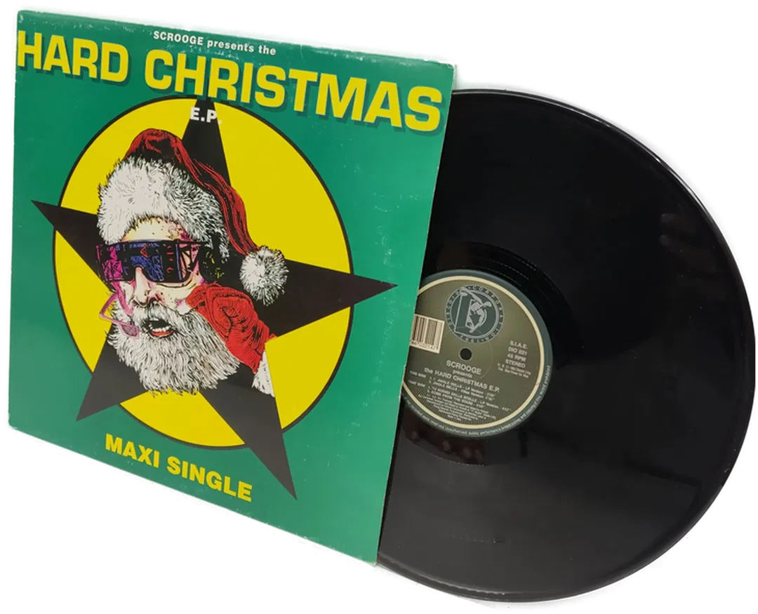 Vinyl Maxi Single Scrooge - Hard Christmas - Bild 2