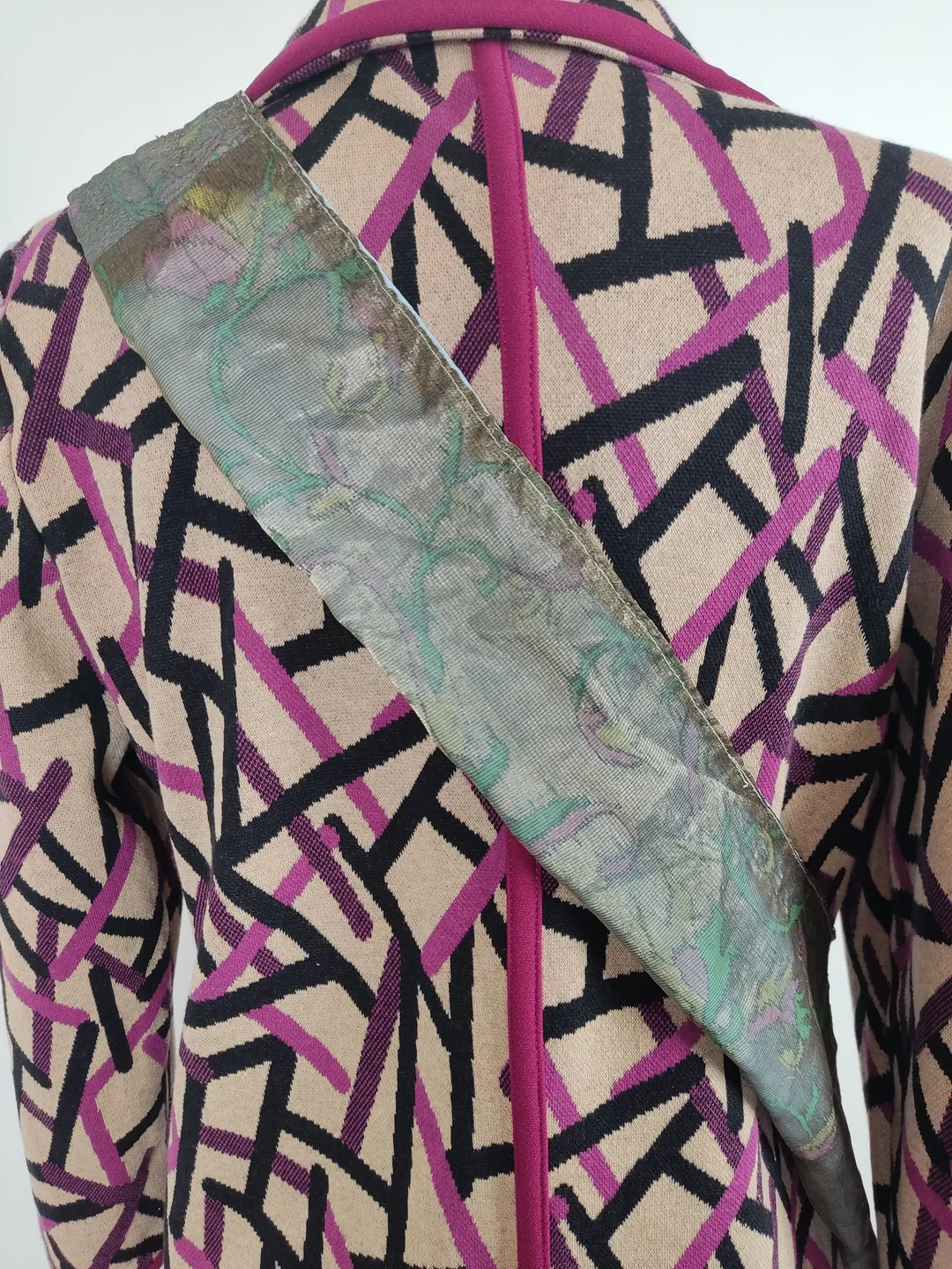 Boho-Umhängetasche Goldtöne | Mit Charakterspur – Bild 6