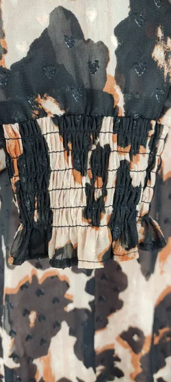 Comma Langarmshirt Animal-Print Gr. 44 | Design-Liebling - Bild 7