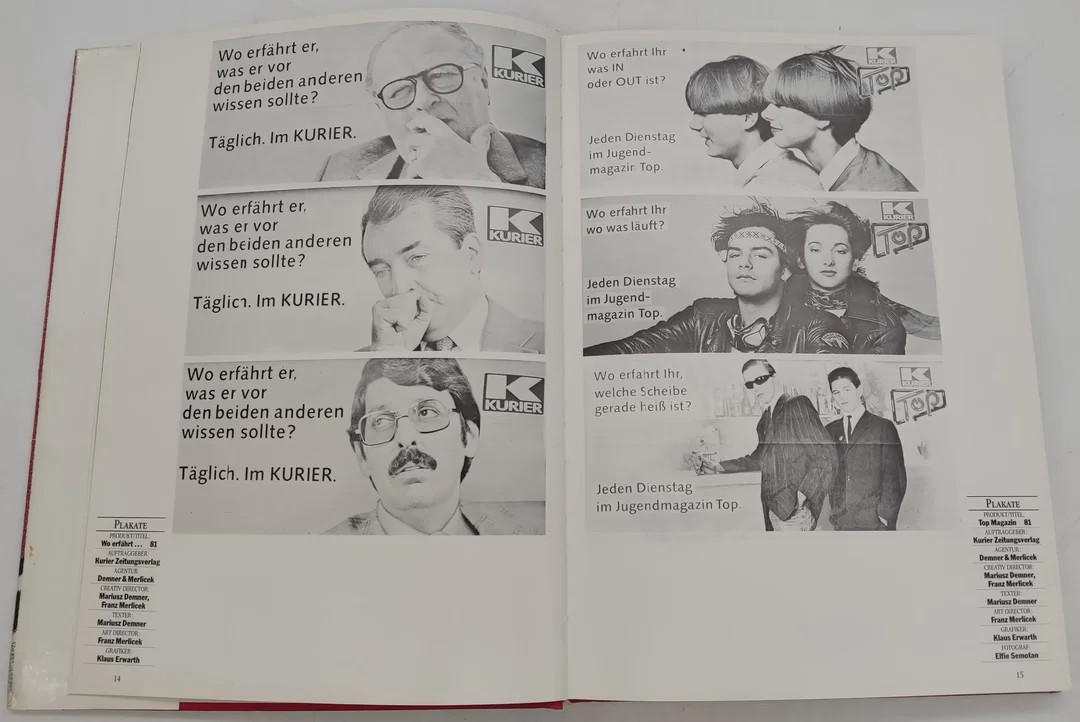Buch "CCA ANNUAL 7" ausgewählte österreichische Werbung der Jahre 1980 und 1981 – Bild 5
