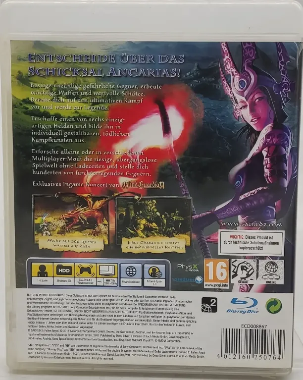 Playstation Sony PS3 Spiel "Fallen Angel Sacred 2" – Bild 2