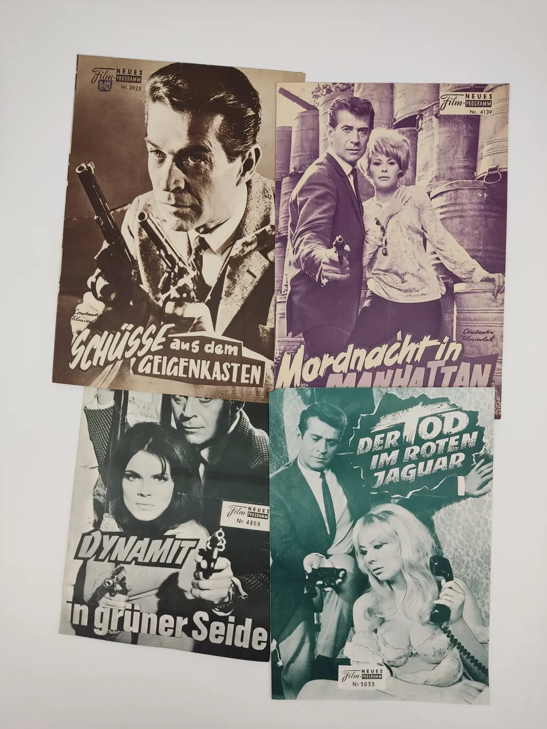 21x Vintage Filmprogramme Deutscher Film - 1960er - Bild 1