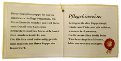 Porzellan Puppe - Bild 3