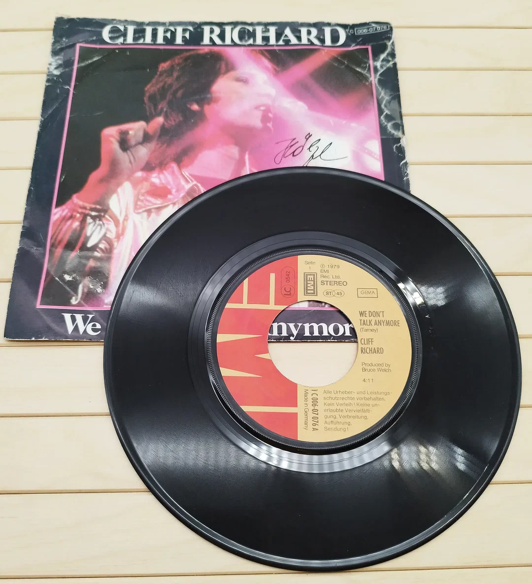 Cliff Richard, Vinyl Single, 2 Stück im Set  – Bild 3