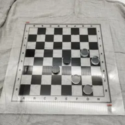 Dame-Brettspiel Sonstige Transparent Plexiglas | Zeitloser Klassiker - Bild 2