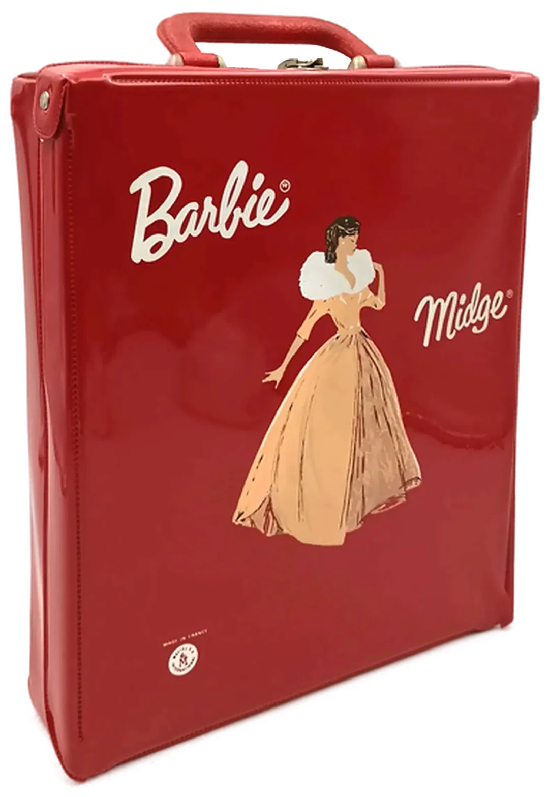 Vintage Barbie & Midge Puppenkoffer Made in France inkl. Puppe & Zubehör - Bild 1