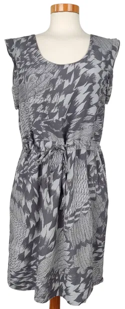 BANANA REPUBLIC Damen Midikleid, grau - Gr. M  - Bild 1