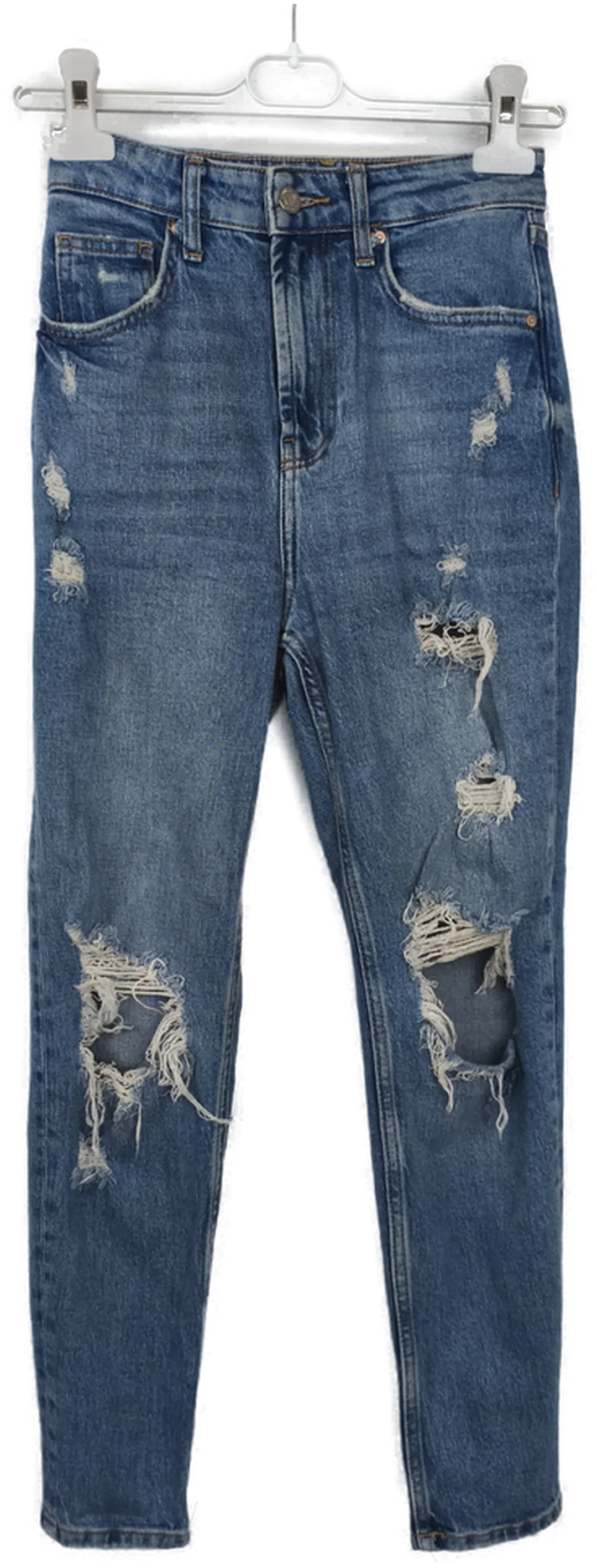 Bershka, Jeans Damen, Gr. XS - Bild 1
