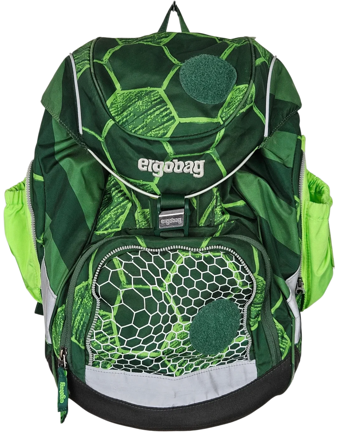 Ergobag Schultasche "Vollträffbär", grün – Bild 1