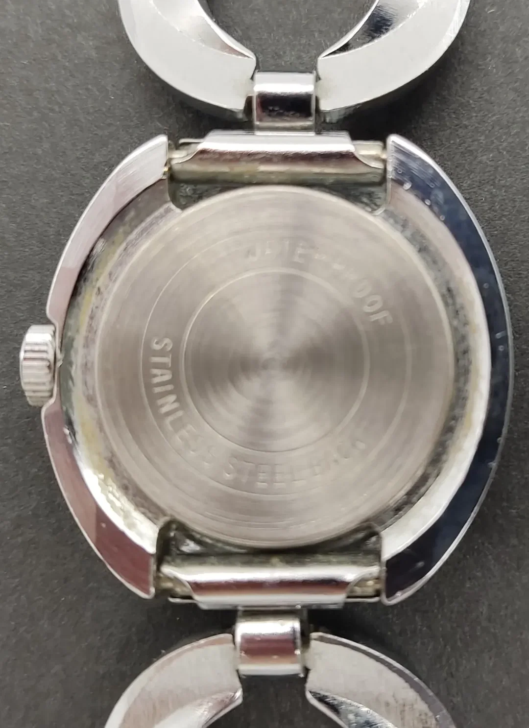 Vintage Timex Damenuhr/Armbanduhr Watherproof Handaufzug Länge ca 17cm – Bild 3