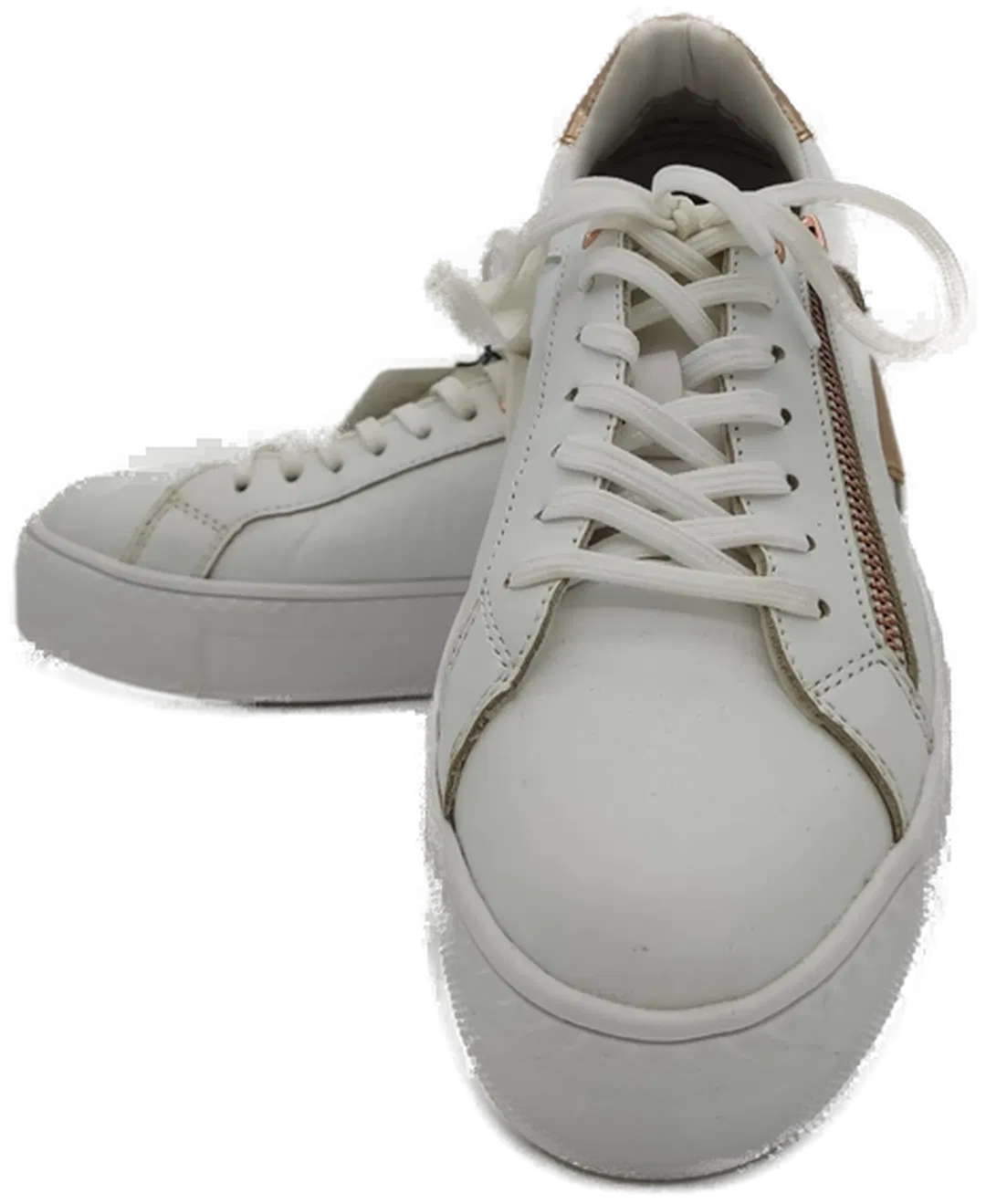 Tamaris Damen Sneaker weiß/rosegold - Bild 1