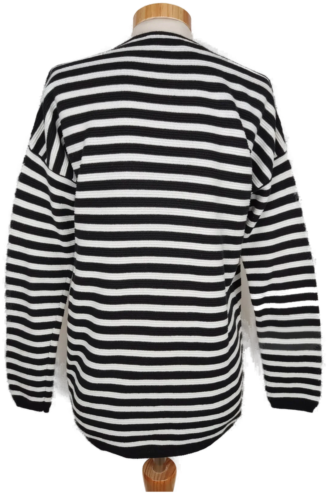 Rich&Royal Damen Pullover weiß/schwarz gestreift - XS/34 – Bild 2