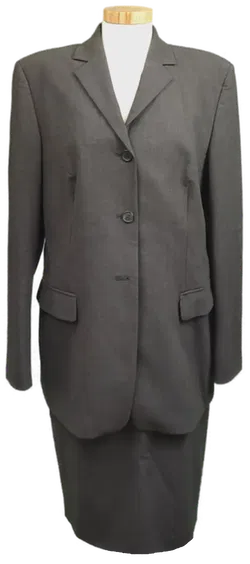 Hugo Boss Damen Kostüm grau Gr. L - Bild 1