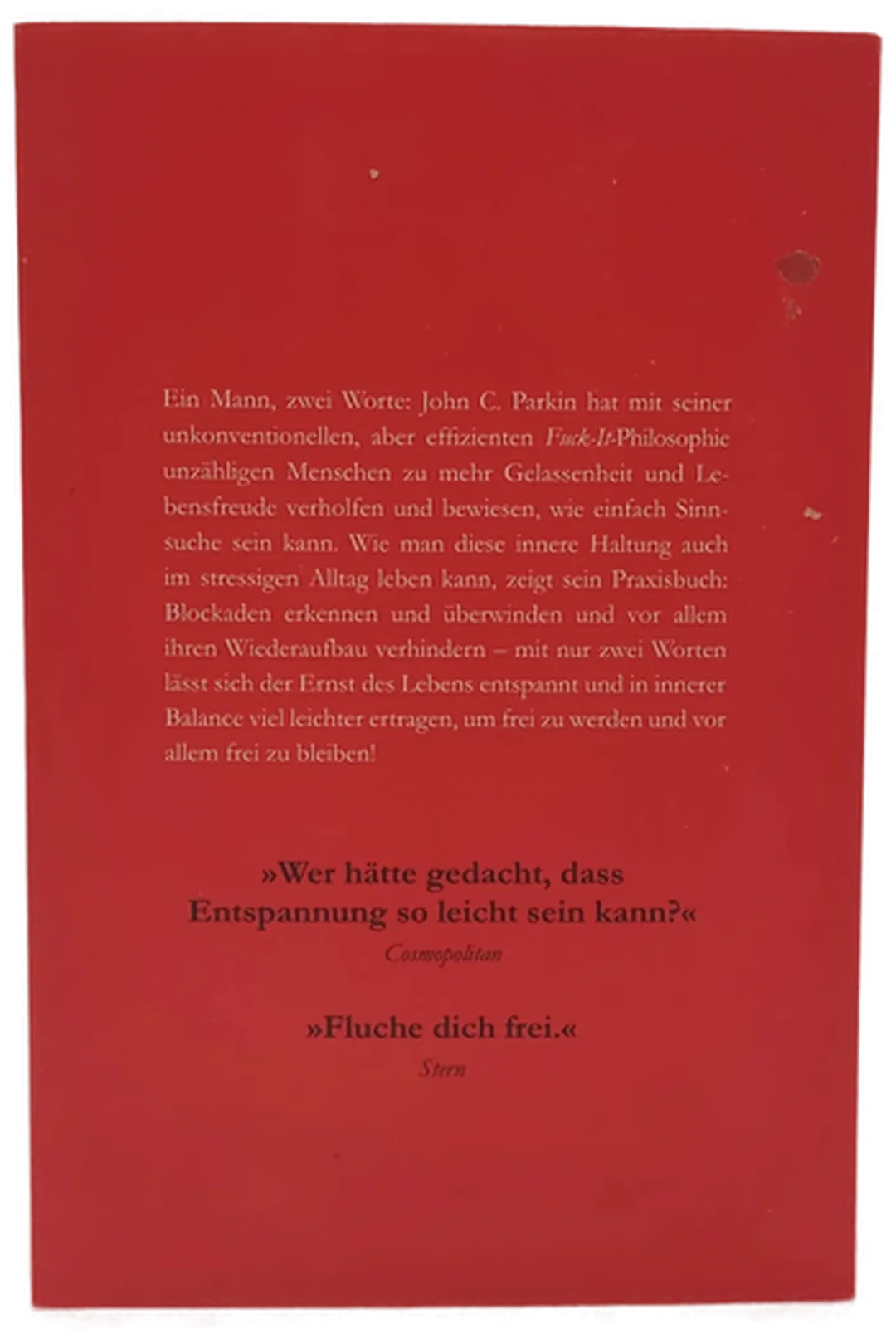 Buch "Die Fuck it-Lösung" (Der praktische Weg zu innerer Freiheit) von John C. Parkin – Bild 2