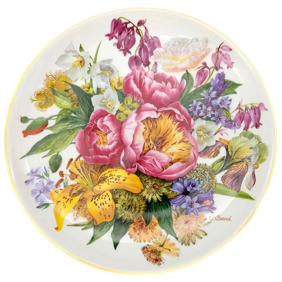 Hutschenreuther Sammelteller 1987 - „Sommerverheißung“ von Ursula Band (Teller 961 A) - Bild 1