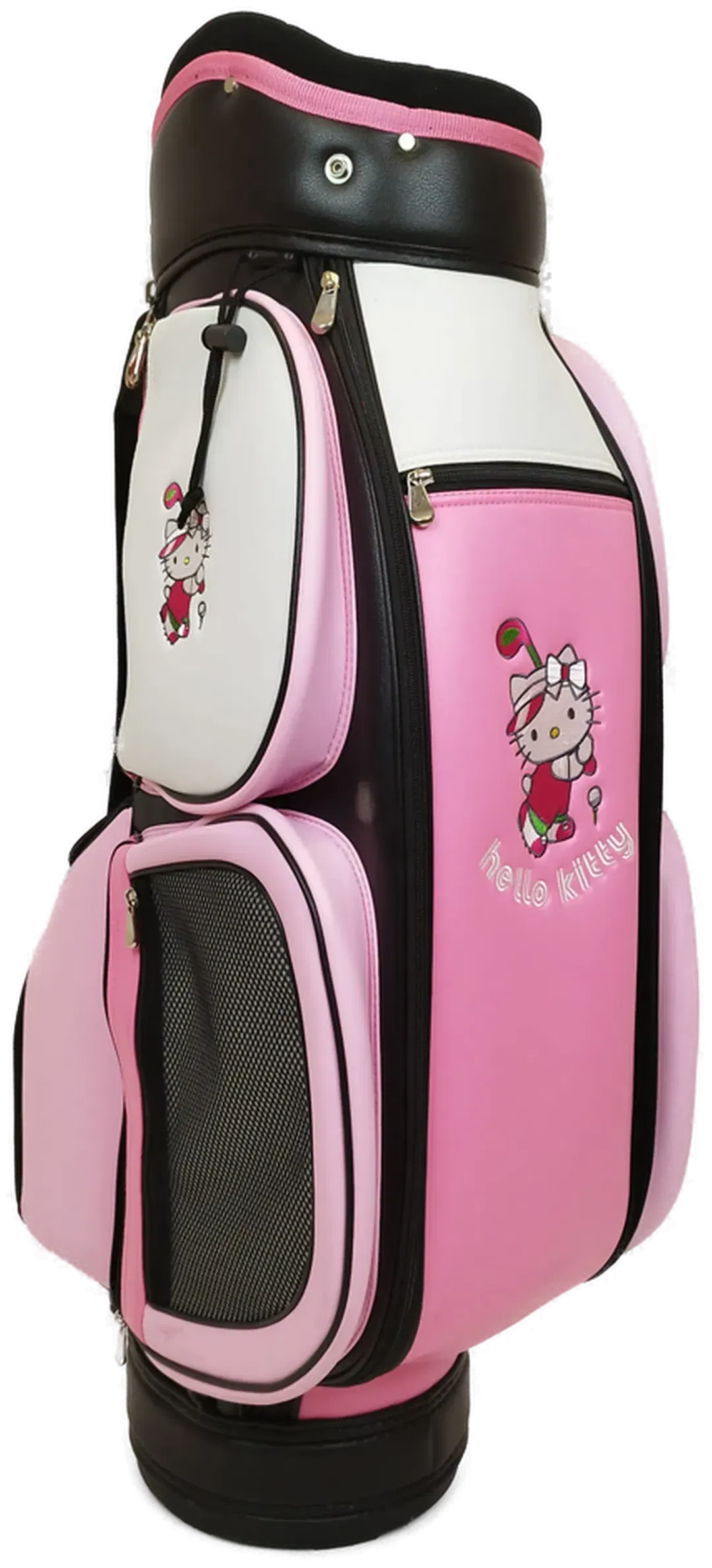 Hello Kitty Golftasche rosa-schwarz-weiß - Bild 1