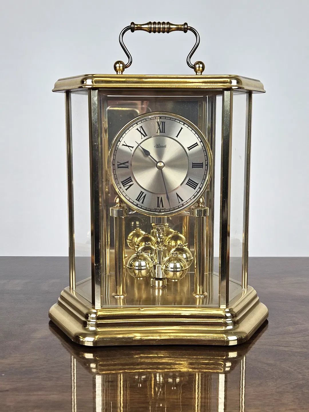 Hermle Vintage Uhr - Höhe ca. 27 cm  - Bild 4