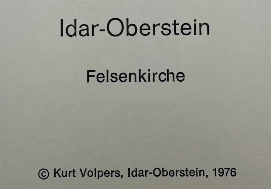 Prof. Horst Römer - Bildermappe - Idar-Oberstein 1976 – Bild 4