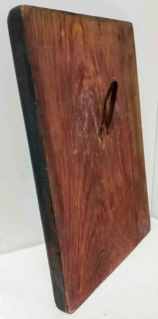 Sakrale Ikone Muttergottes mit Kind auf Echtholz ca. 20,5 x 28 cm – Bild 3