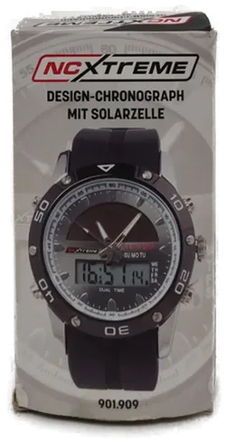NCXTREME Design-Chronograph mit Solarzelle - Bild 1
