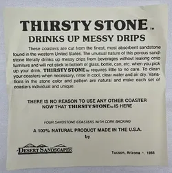Durstiger Stein/Untersetzer 4er Set - Bild 5
