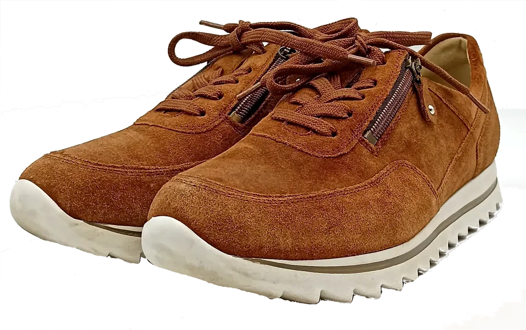 Waldläufer Damen Velourleder cognac Gr. 40 - Bild 1