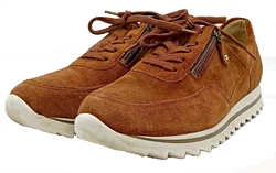 Waldläufer Damen Velourleder cognac Gr. 40 - Bild 1