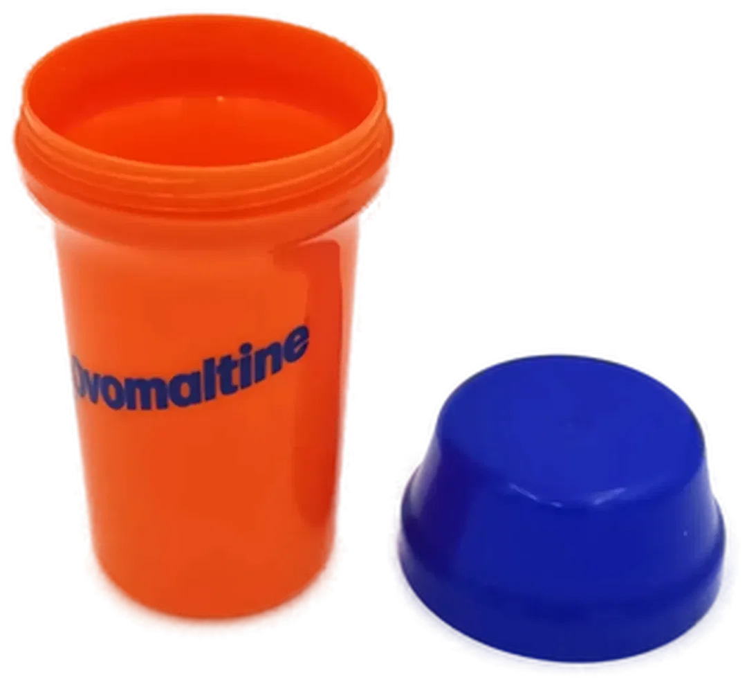 Ovomaltine Trinkbecher mit Deckel Vintage – Bild 2