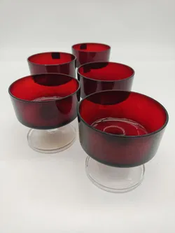 Luminarc Rote Dessertschalen - 5 Stück - Bild 2