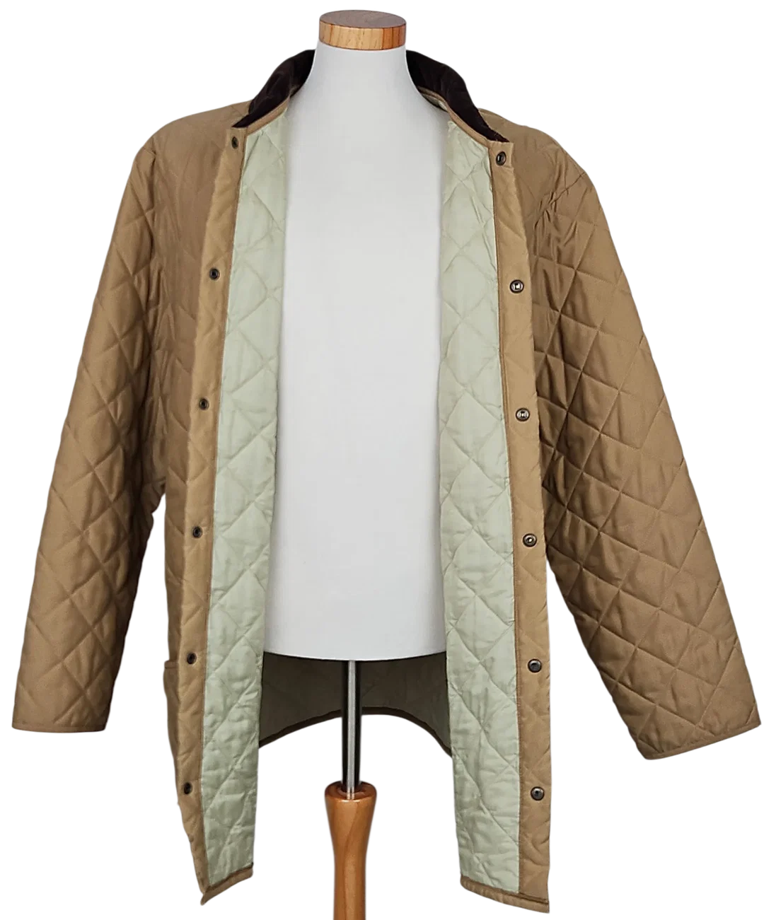 Barbour New Eskdale Herren Jacke, beige - Gr. XL  – Bild 2