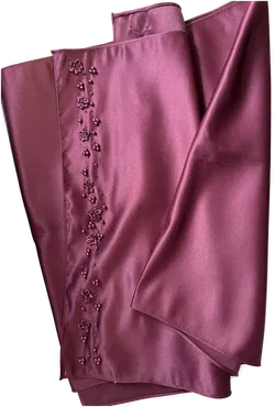 Neuer Damen-Ballschal rot 184cm lang - Bild 1