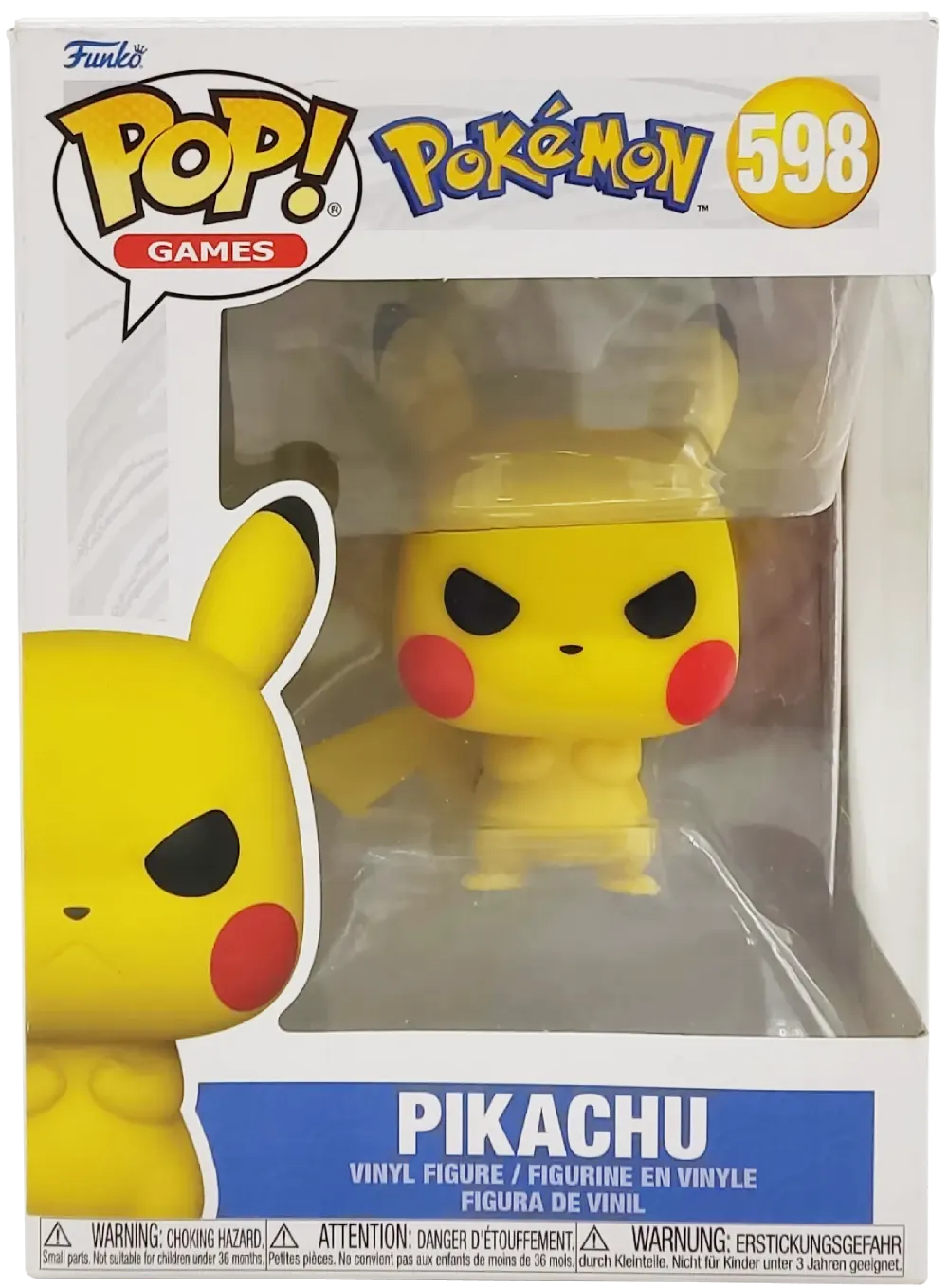 FUNKO POP! Pokémon Figur #598 Grumpy Pikachu - Bild 1