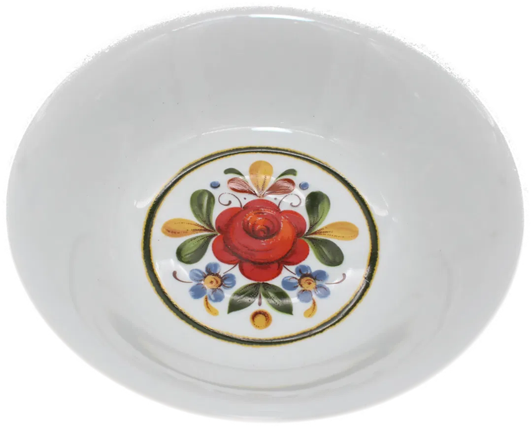 Winterling Bavaria Suppenschale Ø 23,5 cm – Blumendekor – Vintage Porzellan - Bild 4