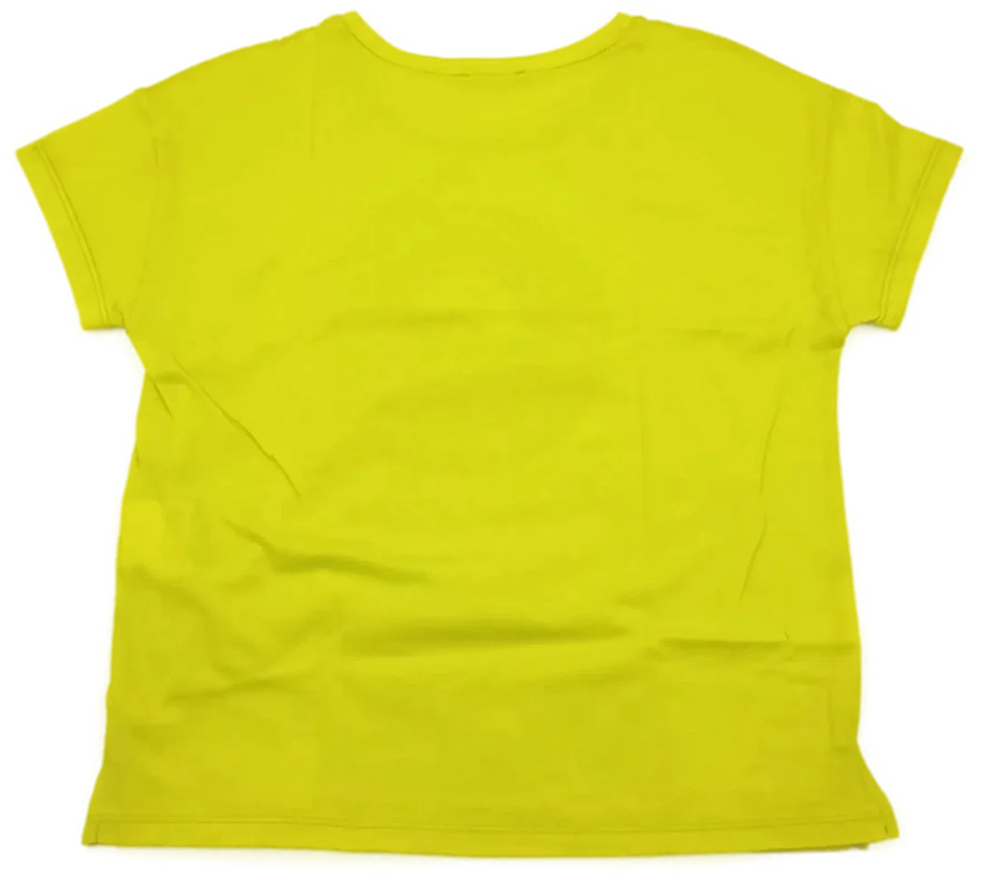 United Colors of Benetton Kindershirt neongelb Gr. L – Bild 2