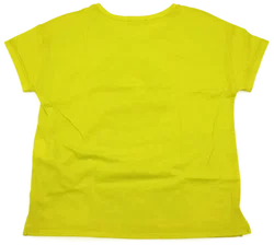 United Colors of Benetton Kindershirt neongelb Gr. XS - Bild 2