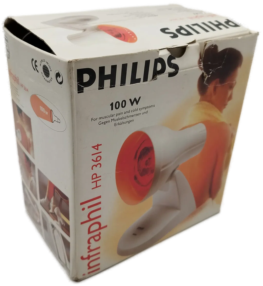 Philips Infraphil HP 3614 - Infrarotlampe / Gegen Muskelschmerzen und Erkältungen - Bild 1
