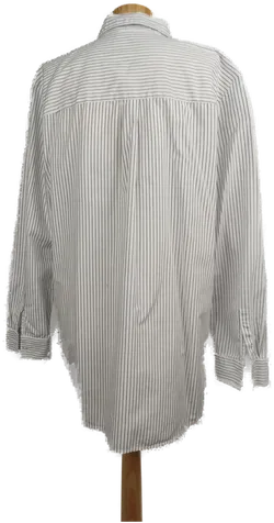 Jake*s Damenbluse gestreift weiß - L/40 - Bild 3