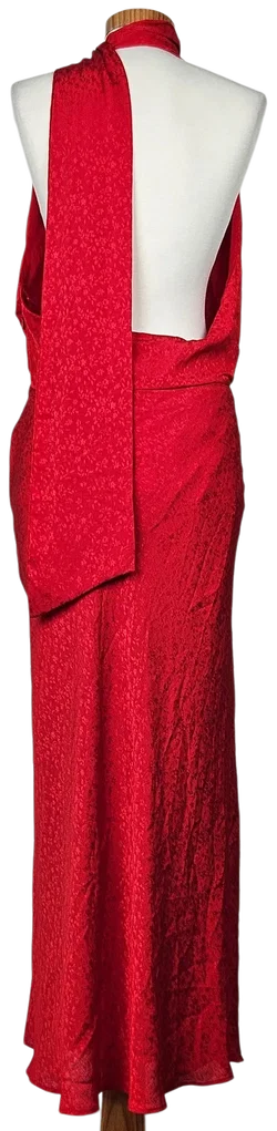 Zara Damen Maxikleid, rot - Gr. L  – Vorschau 2