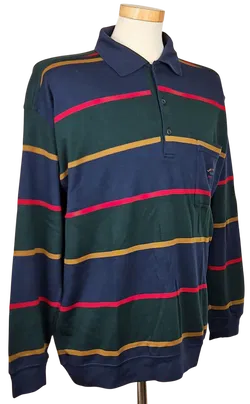 PAUL & SHARK Yachting Herren Wollpullover, blau/grün - Gr. XXL  - Bild 2