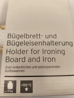 Halterung für Bügeleisen und Bügelbrett, Tchibo - Bild 3