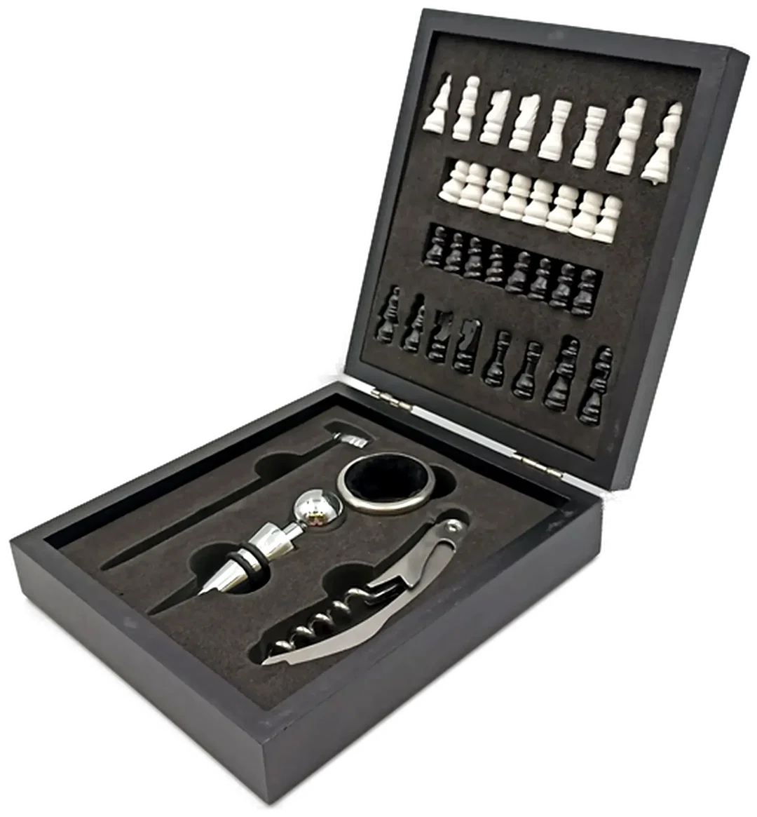 Inspirino GmbH Rajapack Schachspiel mit Weinzubehör - Bild 4