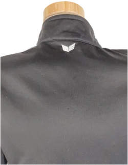 Kinder Sportjacke erima langarm, Größe 164, schwarz/weiß - Bild 5