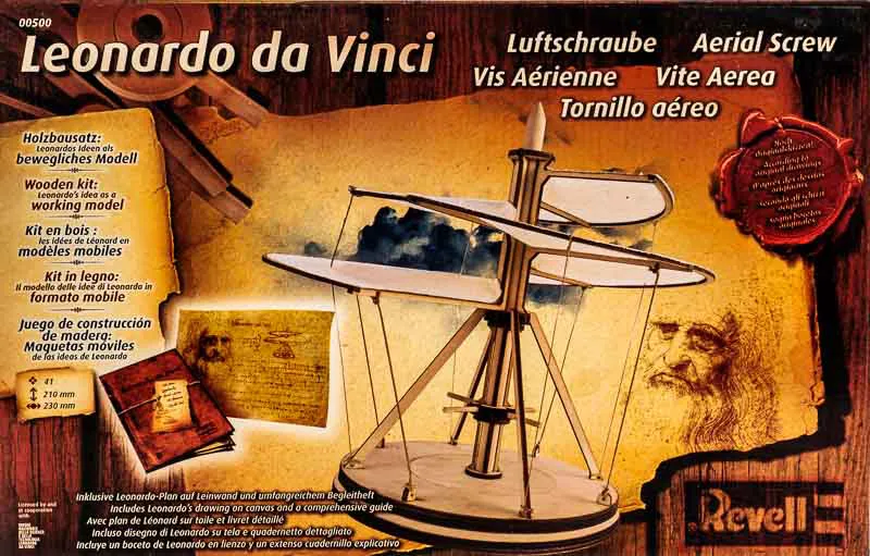Leonardo DaVinci Holzbausatz 