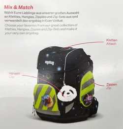 Ergobag Klettieset, Pegasus, 5 tlg.  – Vorschau 2