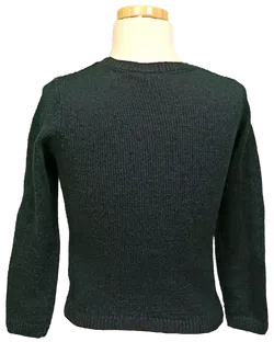 Lupilu Kinder Weihnachtspullover dunkelblau gemustert Gr. 110/116 - Bild 2